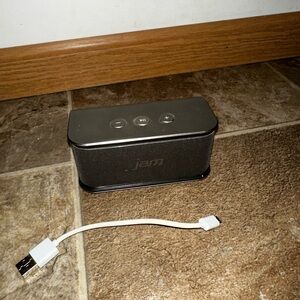 Jam Alloy Bluetooth speaker w/ charger